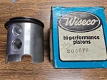 New Wiseco Piston With Rings .080 Oversize Fits Jlo Rockwell 81.95 Mm 2066P8. Fixed Price $79.95.