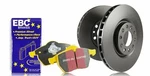 Ebc Front Rotor Brake Kit S13KF1234 For 1996 Dodge Grand Caravan With Yellow. Fixed Price $321.60.