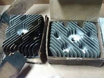 Vintage Snowmobile Nos Ccw Cylinder Head Right And Left 30000350,30000340. Fixed Price $49.70.