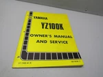 1983 Yamaha YZ100K Oem Owners Service Manual LIT-11626-03-78. Fixed Price $29.95.