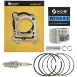 Niche Piston Gasket Kit For Yamaha Warrior Wolverine Grizzly Bruin 350 (83MM). Fixed Price $46.95.
