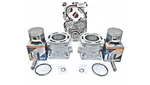 Polaris 700 Cylinders 81MM SP1 Pistons Gaskets 99-01 Xc Re-plated Std Oem. Fixed Price $1112.39.