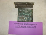 1976 Rupp Nitro 340 440? Terminal Circuit Board Pn. 38390 W Mount Plate. Fixed Price $98.00.