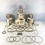 Re-plated Arctic Cat 600 Cylinder Spi Pistons Gasket Kit 1995-2000 Zrt Powder Ex. Fixed Price $712.79.