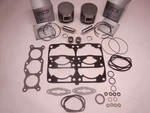 Fix Kit Pistons Top End Gasket Set Bearings 11-12 Polaris 800 Rmk Assault Dragon. Fixed Price $309.95.