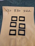 Ski Doo Intake Gaskets Lot Of Qty 6 Shipped 420-8303-22 420830322 Fast Ship!. Fixed Price $12.99.