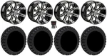 Lsi Casino 14" Golf Wheels Machined 23" Nomad Tires Yamaha. Fixed Price $815.28.