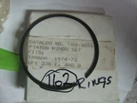1974-1975 Yamaha Gpx 338 F And Piston Ring Set Std Size. Fixed Price $10.24.