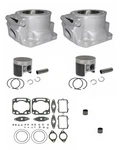 2003-06 Arctic F5 Firecat 500 Lc Top End Rebuild Kit /cylinders+pistons+gskt. Fixed Price $1170.00.