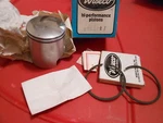 New 1973-1975 Ski Doo Snowmobile Rotax 340 Tnt Right Wiseco Piston Kit PN:2155P1. Fixed Price $198.99.