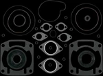 Vertex Complete Engine Gasket Kit For Arctic Cat Zr 580 93-97. Fixed Price $58.52.
