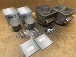 Skidoo Grand Touring 580 582 Cylinder 6913444 Pistons Bearings Top End Kit #360. Fixed Price $587.00.