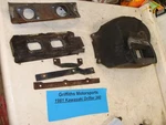 1981 Kawasaki Drifter 340 Engine Cylinder Cover Cooling Shroud Plates. Fixed Price $44.00.