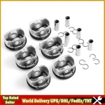6PCS/SET Pistons Rings Cr 9.3:1 N52B30BF For Bmw E87 E90 E92 E60 130I 330I 530I. Fixed Price $171.45.