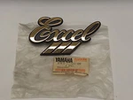 Nos Yamaha 8W8-77351-00-00 Emblem EC340. Fixed Price $29.99.