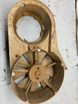 1969?? Ski-doo Rotax 635 640 Motor Cooling Fan Cover Shroud.. Fixed Price $74.50.