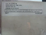 Arctic Cat 340CC Snowmobile Piston Rings 09-9001-02 3002-740 .020 '76 '93. Fixed Price $14.99.
