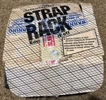 Barrecrafters SR-6 Holds 4 Pairs Easy On Off Vintage Ski Strap Rack W/box. Fixed Price $17.99.