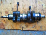 1977 Arctic Cat Jag 3000 Crankshaft Assembly W/rods 3002-715,3003-516. Fixed Price $125.00.