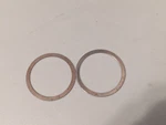 Vintage Arctic Cat Snowmobile Crankshaft Shims (2) 3001-117 '73 '75 Ext El Tig. Fixed Price $9.99.