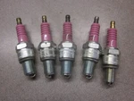 5 Beru Spark Plugs Porsche 911 Mercedes 190SL Pink 240/14/3 = Ngk B7ES. Fixed Price $39.47.