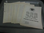Tillotson Carburetor Factory Parts Catalogue HD-7A HR-3A HL-187A OM-33 Moto-ski. Fixed Price $29.99.
