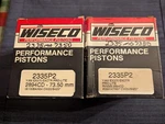 Wiseco 2335P2 Pistons For Yamaha Exciter Deluxe, EX570 Lc And Ii. Fixed Price $160.00.