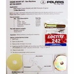 Polaris Pure Nos Oem Snowmobile Fusion Engine Mount Kit 2203079. Fixed Price $8.95.
