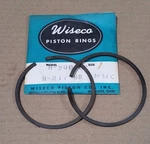 Vintage Wiseco Piston Ring Set, 3032C, 2042RS, H-300-8R, H-317-SR Snowmobile. Fixed Price $13.99.