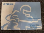 2009 Yamaha V Star 1100 Classic Motorcycle Owner Operator Manual LIT-11626-22-21. Fixed Price $153.74.