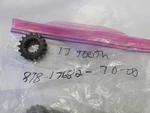 Nos Yamaha 878-17682-70-00 Chain Drive Sprocket 17T SR433 SR643 EX440 SR540. Fixed Price $22.75.
