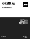 Yamaha Snowmobile Srx 700D 700SD New Service Manual Comb Bound LIT-12618-02-09. Fixed Price $22.83.