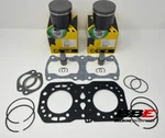 '98-'06 Polaris Indy 500 Top End Kit Standard 72MM Bore Pistons, Gaskets Classic. Fixed Price $209.95.