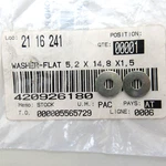 Ski Doo Oem Flat Washers 420926180 Set Of. Fixed Price $14.99.