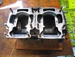 1990 Arctic Wildcat 650 L/c Crankcase Assy W/oil Seal 3004-010,3003-444. Fixed Price $55.00.
