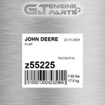 Z55225 Flap Fits John Deere (surplus Open Box). Fixed Price $192.70.