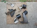 1994 Arctic Wildcat 700 Efi Engine Mount Set With Shims 0608-058,0608-061. Fixed Price $100.00.