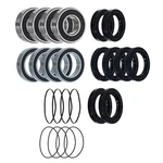 Niche Wheel Bearing Seal Kit For Honda Fourtrax 250 6004-2RDQE6 6908-2RS. Fixed Price $76.95.