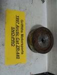 1997 Arctic Cat ZR440 Sno Pro Zl Carbureted Magneto Rotor Flywheel. Fixed Price $188.00.