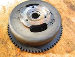 1973 Arctic Cat Panther 440 Chassis 0250-014 Flywheel 3000-926. Fixed Price $65.00.
