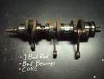 2000 Yamaha 600 Sxr Snowmobile Motor Engine Crankshaft Bearing Core. Fixed Price $67.99.