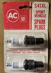 Old Stock Gm S41XL Sport Vehicle Spark Plugs (new In Package ). Fixed Price $8.00.