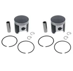 1998 1999 Ski-doo Mxz 500 L/c Piston Kit X2 Teflon Coated Snowmobile Race-driven. Fixed Price $152.64.