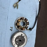 1992 Yamaha Exciter Snowmobile Motor Flywheel And Stator Magneto. Fixed Price $149.00.