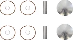 Wossner K7063D025-2 Piston Kit For Polaris Indy 488 Super Sport Trail Rmk. Fixed Price $255.60.