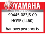 Yamaha Oem Part 90445-083J5-00 Hose (L460). Fixed Price $11.49.