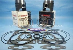 Polaris 600 Ho Wiseco Forged Performance Pistons Vertex Gaskets 2006 Std. Fixed Price $365.99.