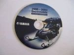 2000-2003 Yamaha Snowmobile Service Manuals Cd. Fixed Price $28.59.