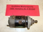 1980 8K1 Yamaha Excel 540 Xlv Srv? Oem Electric Starter Motor. Fixed Price $88.00.