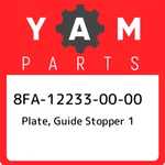 8FA-12233-00-00 Yamaha Plate, Guide Stopper 8FA122330000, New Genuine Oem Part. Fixed Price $18.10.